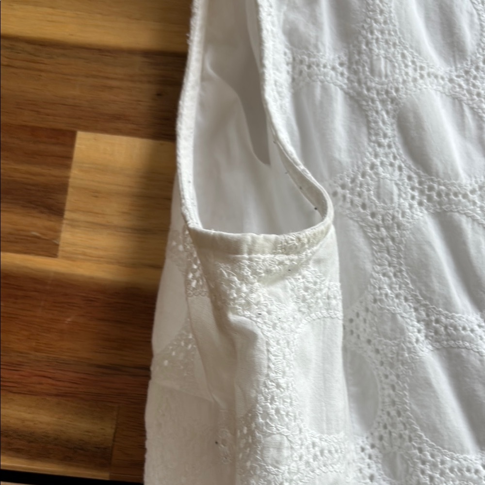Banana Republic White Sleeveless Dress - Picture 7 of 9